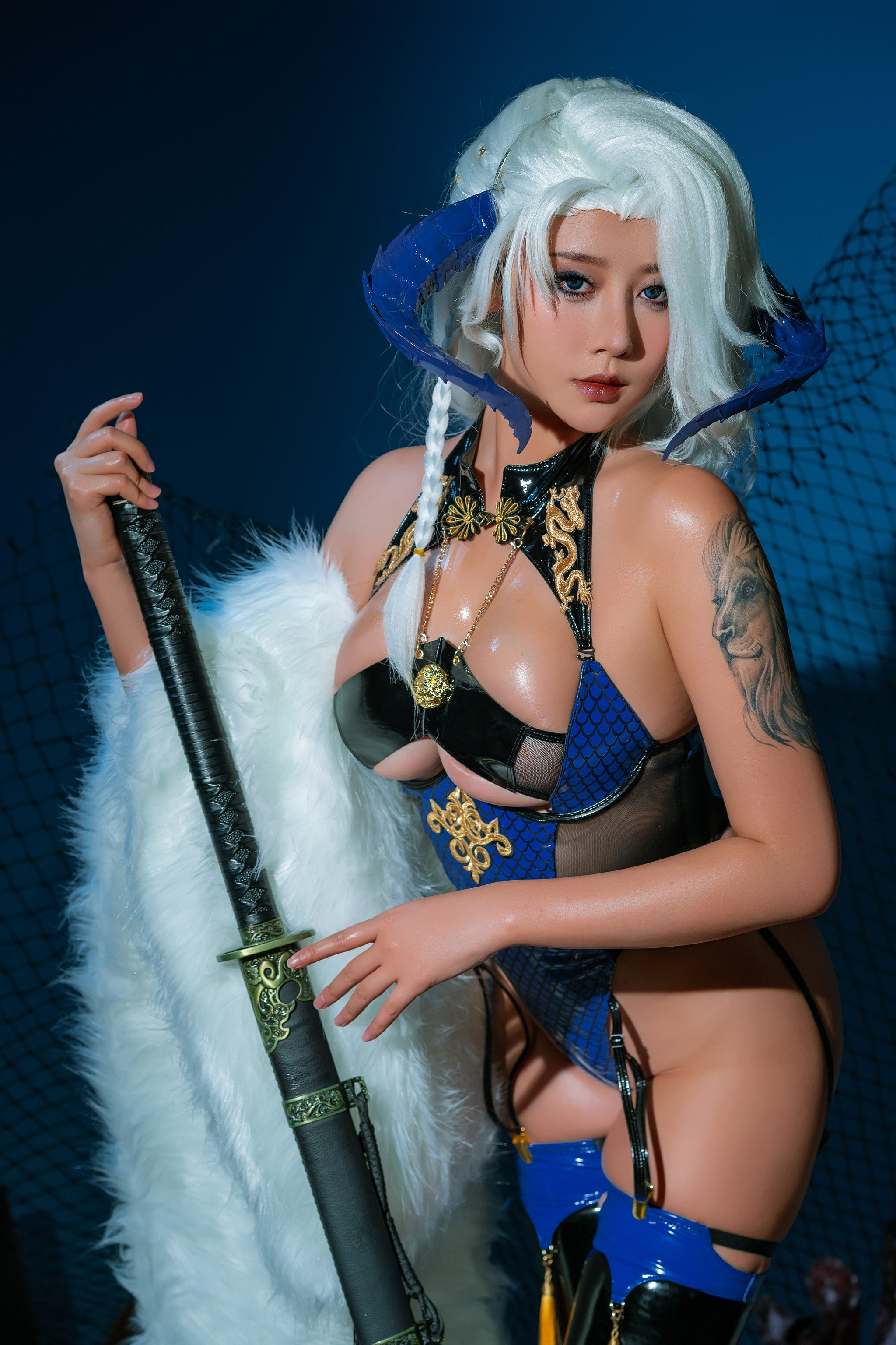 图片[1]-奈汐酱nice – NO.089 泽巴尔·帝王[12P]-XikXak